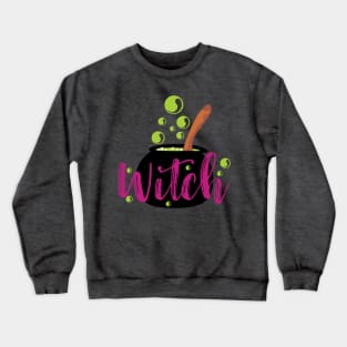 Bubbling Witch Cauldron Crewneck Sweatshirt